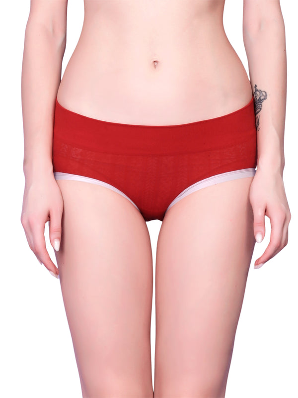 Mid-Rise Panties with Elasticated Waist I GP102